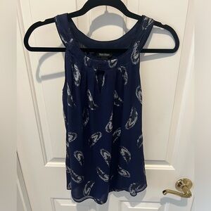 White House Black Market silk tank. Excellent condition. NWOT. Size xs.